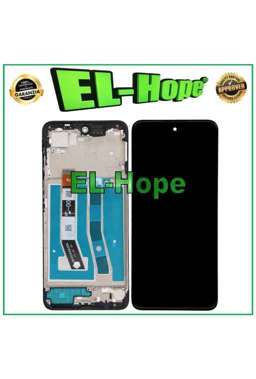 DISPLAY LCD + FRAME PER MOTOROLA MOTO G54 XT-2343 XT234 TOUCH SCREEN VETRO NERO DISPLAY LCD + FRAME PER MOTOROLA MOTO G54 XT-2343 XT234 TOUCH SCREEN VETRO NERO