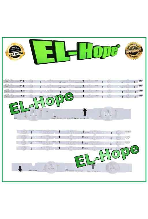 KIT 12 BARRE STRIP LED PER TV 50" SAMSUNG D4GE-500DCA-R2 LM41-00099C SERIE UE50H KIT 12 BARRE STRIP LED PER TV 50" SAMSUNG D4GE-500DCA-R2 LM41-00099C SERIE UE50H