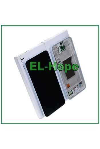 DISPLAY FRAME LCD ORIGINALE SAMSUNG GALAXY A35 5G SM-A356 TOUCH SCREEN BLU ICE