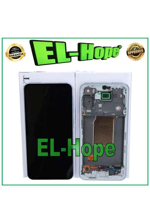 DISPLAY TOUCH LCD OLED ORIGINALE SAMSUNG GALAXY A55 5G 2024 SM-A556 FRAME BLU DISPLAY TOUCH LCD OLED ORIGINALE SAMSUNG GALAXY A55 5G 2024 SM-A556 FRAME BLU
