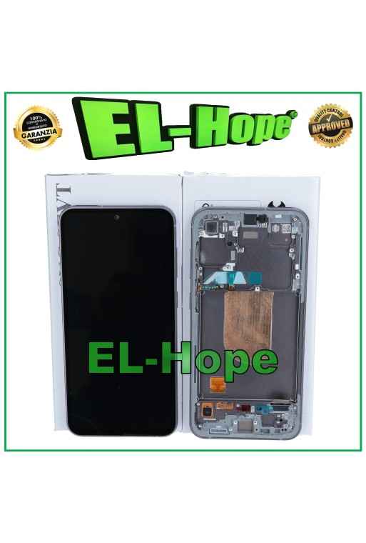 DISPLAY LCD FRAME ORIGINALE SAMSUNG GALAXY S23 FE 5G 2023 SM-S711 TOUCH NERO DISPLAY LCD FRAME ORIGINALE SAMSUNG GALAXY S23 FE 5G 2023 SM-S711 TOUCH NERO
