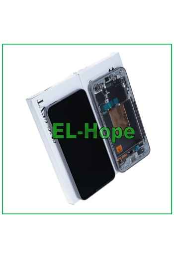 DISPLAY LCD FRAME ORIGINALE SAMSUNG GALAXY S23 FE 5G 2023 SM-S711 TOUCH NERO