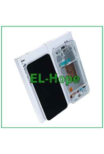 DISPLAY FRAME ORIGINALE SAMSUNG GALAXY S23 FE 5G 2023 SM-S711 TOUCH CREAM BIANCO