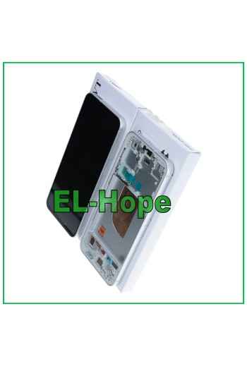 DISPLAY FRAME ORIGINALE SAMSUNG GALAXY S23 FE 5G 2023 SM-S711 TOUCH CREAM BIANCO