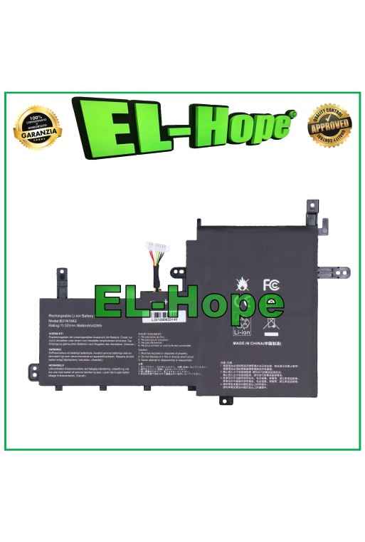 BATTERIA PER PC NOTEBOOK ASUS B31N1842 3646 mAh 11.52V 42 Wh NERA PARI ORIGINALE BATTERIA PER PC NOTEBOOK ASUS B31N1842 3646 mAh 11.52V 42 Wh NERA PARI ORIGINALE