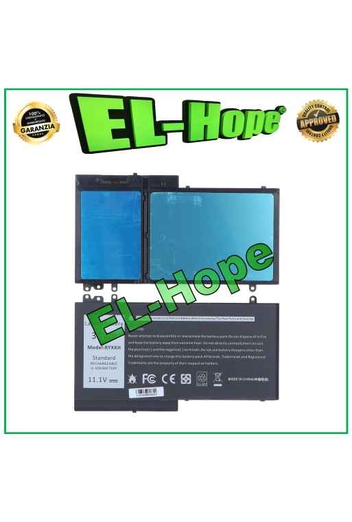BATTERIA PER PC NOTEBOOK DELL LATITUDE 5450 5550 3400mAh NERA PARI ORIGINALE BATTERIA PER PC NOTEBOOK DELL LATITUDE 5450 5550 3400mAh NERA PARI ORIGINALE
