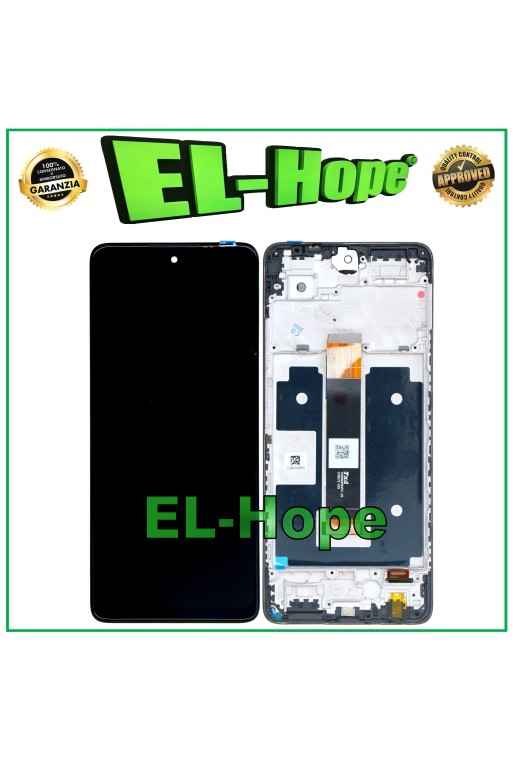 DISPLAY LCD TOUCH SCREEN + FRAME PER TCL 50SE 50 SE SCHERMO VETRO NERO DISPLAY LCD TOUCH SCREEN + FRAME PER TCL 50SE 50 SE SCHERMO VETRO NERO