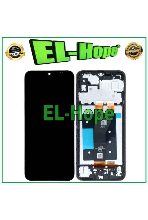 DISPLAY LCD + FRAME TOUCH SCREEN PER SAMSUNG GALAXY A14 SM-A146P FLAT LCM