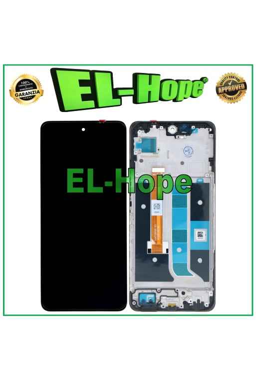 DISPLAY LCD + FRAME PER OPPO REALME 11 5G RMX3780 TOUCH SCREEN VETRO SCHERMO DISPLAY LCD + FRAME PER OPPO REALME 11 5G RMX3780 TOUCH SCREEN VETRO SCHERMO