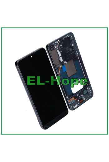 DISPLAY LCD TFT FRAME PER SAMSUNG GALAXY S22 2022 SM-S901 TOUCH SCHERMO NERO