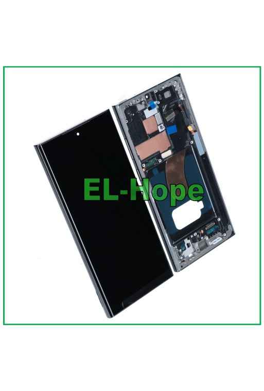 DISPLAY LCD OLED TOUCH + FRAME PER SAMSUNG GALAXY S23 ULTRA SM-S918 GREEN VERDE DISPLAY LCD OLED TOUCH + FRAME PER SAMSUNG GALAXY S23 ULTRA SM-S918 GREEN VERDE