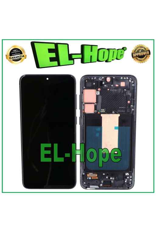 DISPLAY LCD TFT TOUCH SCREEN PER SAMSUNG GALAXY S23 PLUS SM-S916 FRAME NERO DISPLAY LCD TFT TOUCH SCREEN PER SAMSUNG GALAXY S23 PLUS SM-S916 FRAME NERO