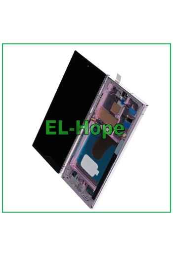 DISPLAY LCD OLED TOUCH + FRAME PER SAMSUNG GALAXY S23 ULTRA SM-S918 LAVENDER