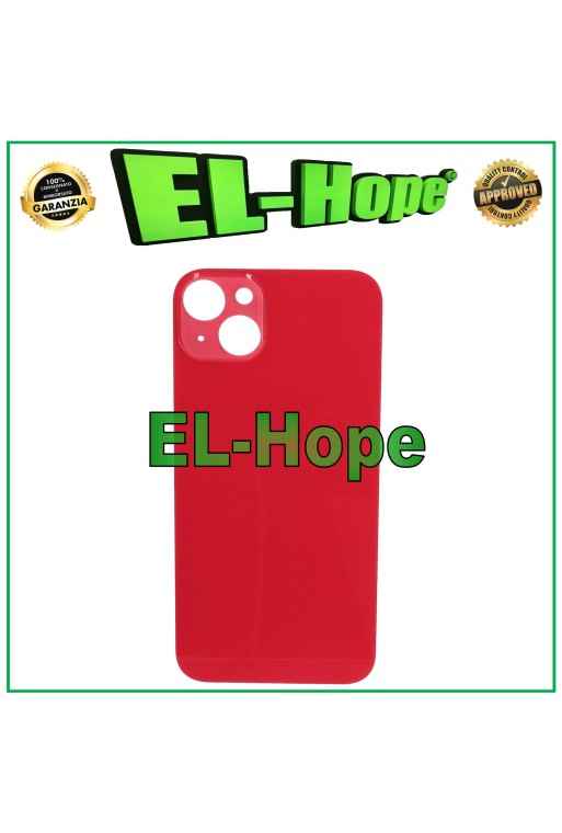 CASE VETRO SCOCCA POSTERIORE COPRI BATTERIA PER IPHONE 14 PLUS BIG HOLE ROSSO CASE VETRO SCOCCA POSTERIORE COPRI BATTERIA PER IPHONE 14 PLUS BIG HOLE ROSSO