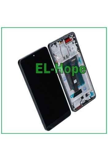 DISPLAY LCD OLED + FRAME PER XIAOMI POCO F6 24069PC21G TOUCH SCREEN VETRO NERO