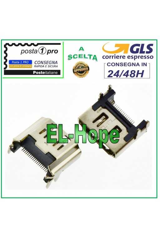 PORTA HDMI CONNETTORE PRESA SOCKET DI RICAMBIO PER PLAYSTATION 4 PS4 V2 FAT PORTA HDMI CONNETTORE PRESA SOCKET DI RICAMBIO PER PLAYSTATION 4 PS4 V2 FAT