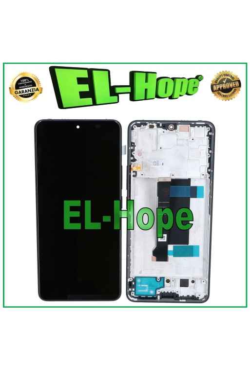 DISPLAY LCD TOUCH OLED PER XIAOMI REDMI NOTE 13 PRO 5G 2312CRAD3C FRAME NERO DISPLAY LCD TOUCH OLED PER XIAOMI REDMI NOTE 13 PRO 5G 2312CRAD3C FRAME NERO