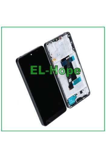 DISPLAY LCD TOUCH OLED PER XIAOMI REDMI NOTE 13 PRO 5G 2312CRAD3C FRAME NERO