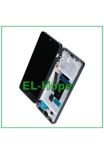 DISPLAY LCD TOUCH OLED PER XIAOMI REDMI NOTE 13 PRO 5G 2312CRAD3C FRAME NERO