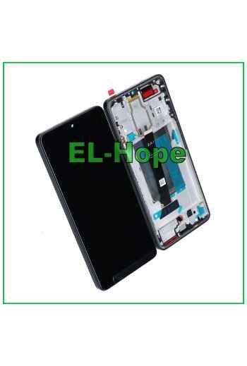 DISPLAY LCD TFT + FRAME PER XIAOMI POCO F6 24069PC21G TOUCH SCREEN VETRO NERO