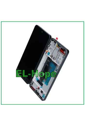 DISPLAY LCD TFT + FRAME PER XIAOMI POCO F6 24069PC21G TOUCH SCREEN VETRO NERO