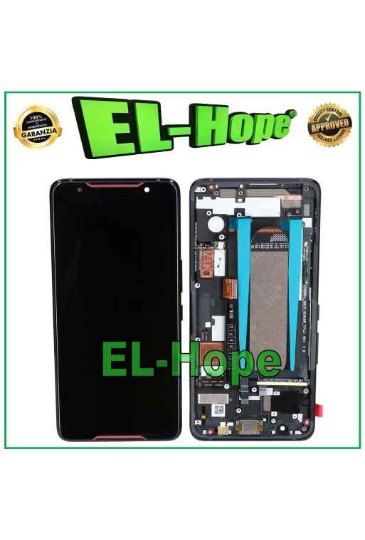 DISPLAY LCD TOUCH FRAME PER ASUS ROG Phone ZS600KL 1A032EU 90AZ01Q1 M00380 Z01QD DISPLAY LCD TOUCH FRAME PER ASUS ROG Phone ZS600KL 1A032EU 90AZ01Q1 M00380 Z01QD