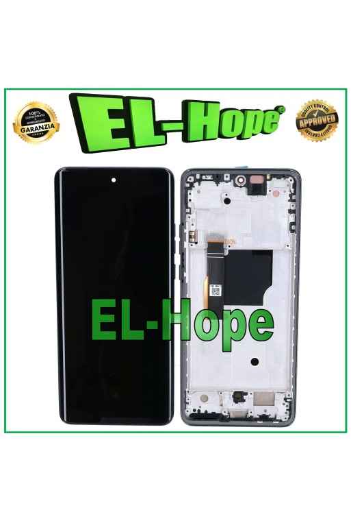 DISPLAY LCD TOUCH OLED PER MOTOROLA MOTO EDGE 40 NEO XT2307 TOUCH FRAME NERO DISPLAY LCD TOUCH OLED PER MOTOROLA MOTO EDGE 40 NEO XT2307 TOUCH FRAME NERO