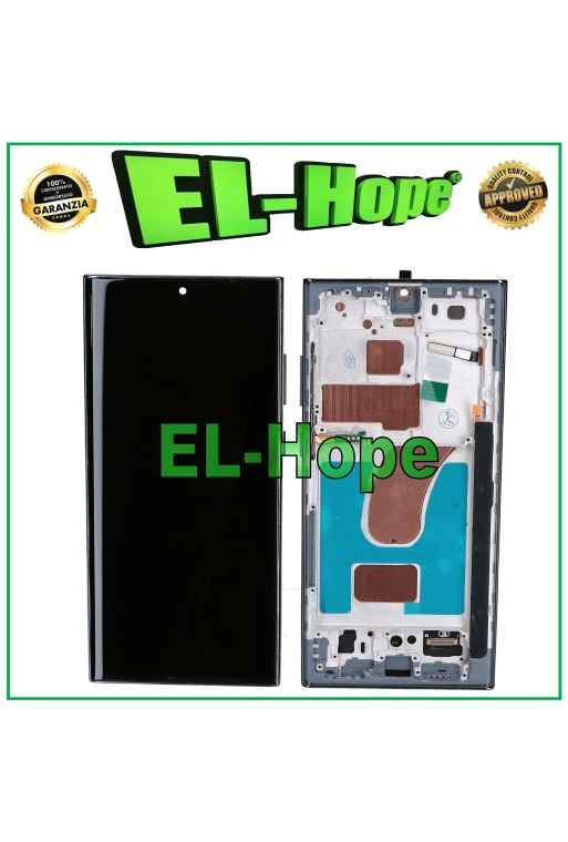 DISPLAY LCD TFT TOUCH + FRAME PER SAMSUNG GALAXY S23 ULTRA SM-S918 GREEN VERDE DISPLAY LCD TFT TOUCH + FRAME PER SAMSUNG GALAXY S23 ULTRA SM-S918 GREEN VERDE