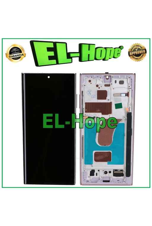 DISPLAY LCD TFT TOUCH SCREEN FRAME PER SAMSUNG GALAXY S23 ULTRA SM-S918 LAVENDER DISPLAY LCD TFT TOUCH SCREEN FRAME PER SAMSUNG GALAXY S23 ULTRA SM-S918 LAVENDER