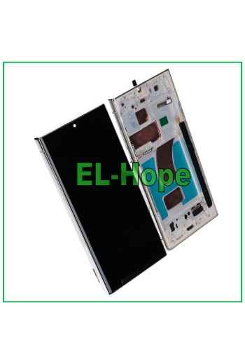 DISPLAY LCD TFT TOUCH SCREEN FRAME PER SAMSUNG GALAXY S23 ULTRA SM-S918 SKYBLUE