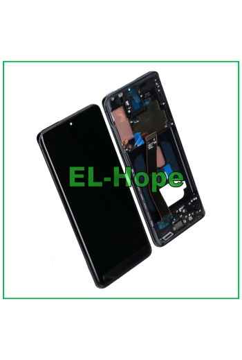 DISPLAY LCD OLED + FRAME PER SAMSUNG GALAXY S20 SM-G980 G981 TOUCH VETRO NERO