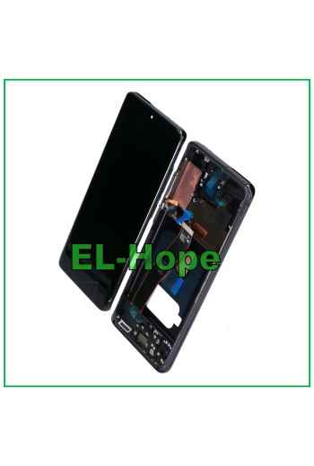 DISPLAY LCD OLED + FRAME PER SAMSUNG GALAXY S20 SM-G980 G981 TOUCH VETRO NERO