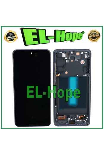 DISPLAY LCD OLED + FRAME PER SAMSUNG GALAXY S21 FE SM-G990B TOUCH SCHERMO NERO