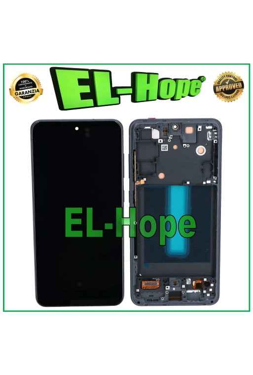 DISPLAY LCD OLED + FRAME PER SAMSUNG GALAXY S21 FE SM-G990B TOUCH SCHERMO NERO DISPLAY LCD OLED + FRAME PER SAMSUNG GALAXY S21 FE SM-G990B TOUCH SCHERMO NERO