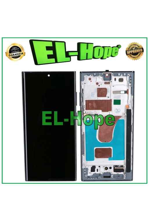 DISPLAY LCD TFT TOUCH SCREEN + FRAME PER SAMSUNG GALAXY S23 ULTRA SM-S918 NERO DISPLAY LCD TFT TOUCH SCREEN + FRAME PER SAMSUNG GALAXY S23 ULTRA SM-S918 NERO