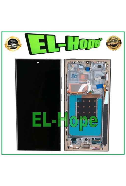 DISPLAY LCD OLED TOUCH FRAME PER SAMSUNG GALAXY S24 ULTRA SM-S928 TITANIUM GRAY DISPLAY LCD OLED TOUCH FRAME PER SAMSUNG GALAXY S24 ULTRA SM-S928 TITANIUM GRAY