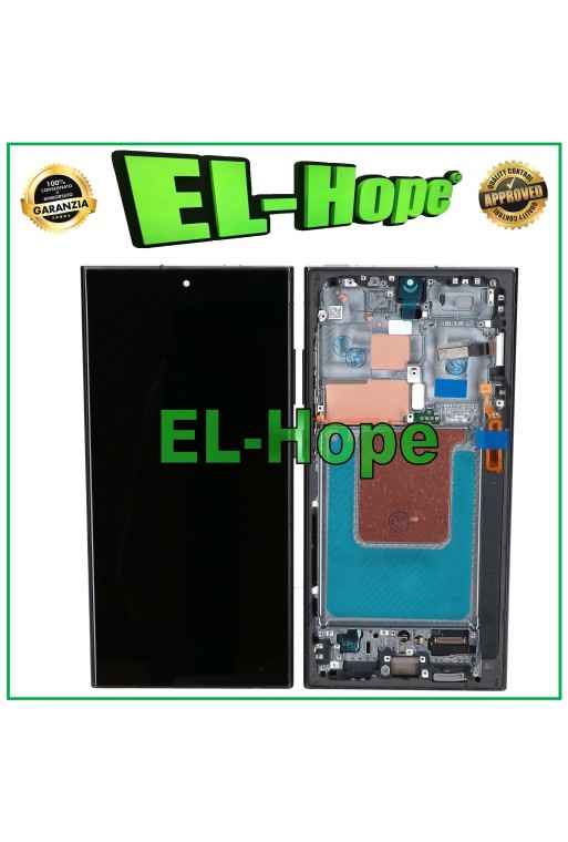DISPLAY LCD OLED TOUCH SCREEN + FRAME PER SAMSUNG GALAXY S24 ULTRA SM-S928 NERO DISPLAY LCD OLED TOUCH SCREEN + FRAME PER SAMSUNG GALAXY S24 ULTRA SM-S928 NERO