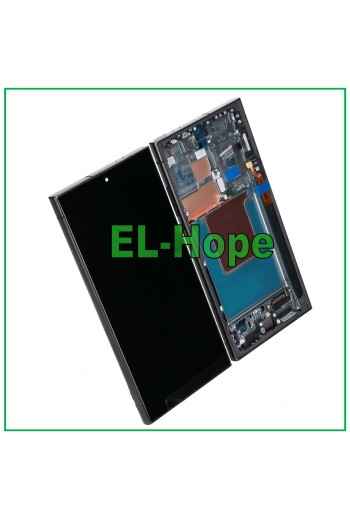 DISPLAY LCD OLED TOUCH SCREEN + FRAME PER SAMSUNG GALAXY S24 ULTRA SM-S928 NERO