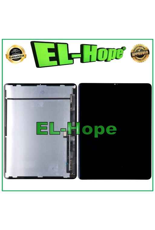 DISPLAY TOUCH PER APPLE IPAD PRO 12.9 2018 3th Gn A1876 / 4th Gn 2020 A2069 NERO DISPLAY TOUCH PER APPLE IPAD PRO 12.9 2018 3th Gn A1876 / 4th Gn 2020 A2069 NERO