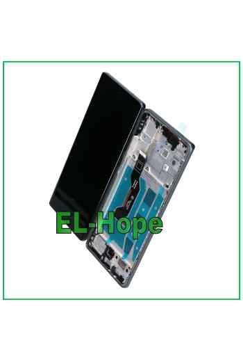 DISPLAY OLED PER MOTOROLA MOTO G85 XT2427 LCD TOUCH SCREEN VETRO FRAME NERO