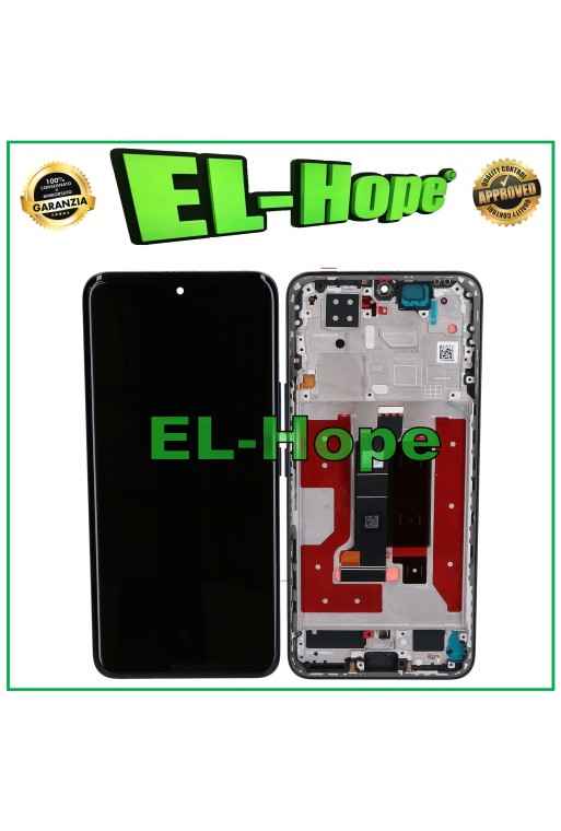 DISPLAY LCD OLED FRAME PER HONOR 200 5G ELI-AN00 TOUCH SCREEN VETRO SCHERMO NERO DISPLAY LCD OLED FRAME PER HONOR 200 5G ELI-AN00 TOUCH SCREEN VETRO SCHERMO NERO