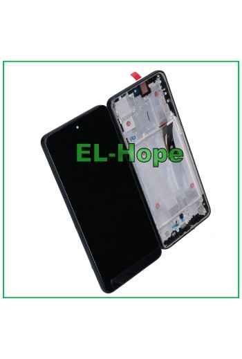DISPLAY LCD OLED FRAME PER MOTOROLA MOTO EDGE 30 XT2203 TOUCH SCREEN VETRO NERO