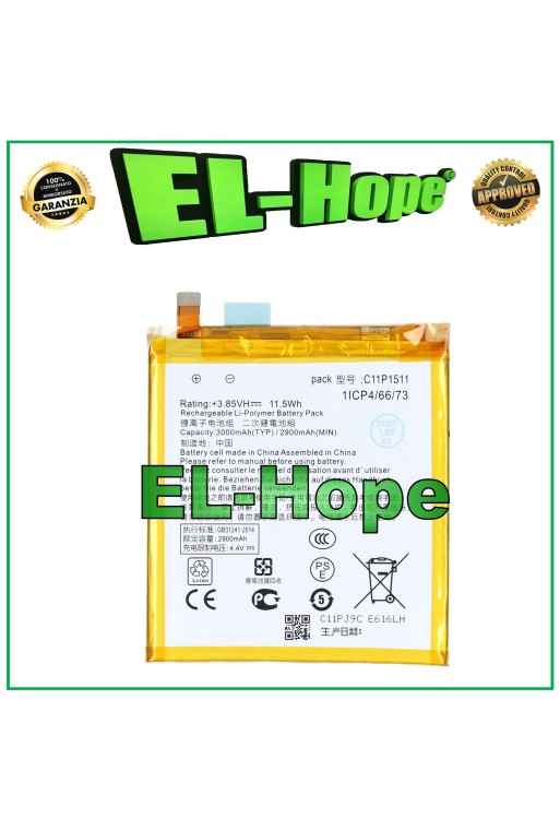 BATTERIA C11P1511 PER ASUS ZENFONE 3 ZE552KL Z012S Z012DE 3000mAh PARI ORIGINALE BATTERIA C11P1511 PER ASUS ZENFONE 3 ZE552KL Z012S Z012DE 3000mAh PARI ORIGINALE