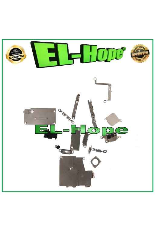 SET KIT COMPLETO SUPPORTI STAFFE SCHERMATURE INTERNE PER IPHONE 12 PRO SET KIT COMPLETO SUPPORTI STAFFE SCHERMATURE INTERNE PER IPHONE 12 PRO