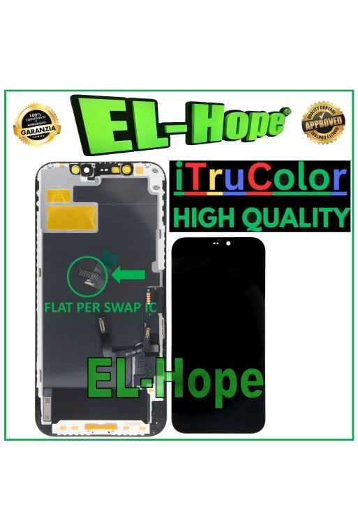 DISPLAY TOUCH LCD iTruColor HARD OLED PREMIUM PER APPLE IPHONE 12 /12 PRO VETRO DISPLAY TOUCH LCD iTruColor HARD OLED PREMIUM PER APPLE IPHONE 12 /12 PRO VETRO