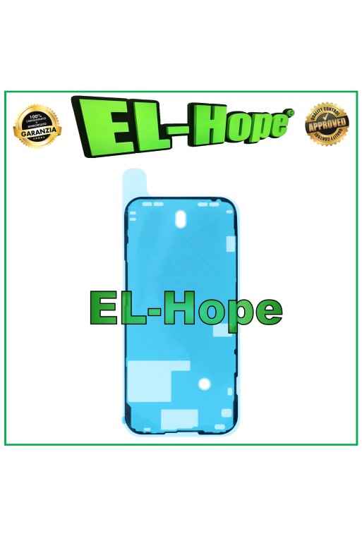 BIADESIVO ANTI INFILTRAZIONE CORNICE FRAME DISPLAY LCD PER APPLE IPHONE 14 PRO