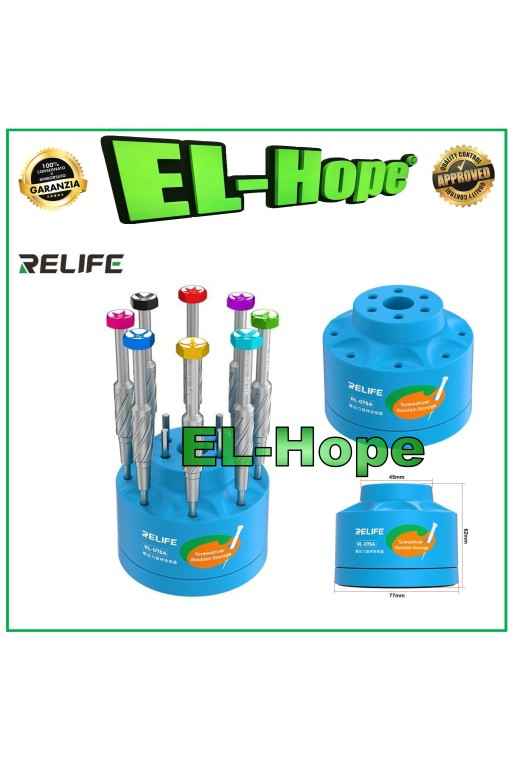 RELIFE RL-078A SUPPORTO MAGNETICO ROTANTE CALAMITATO PER GIRAVITE TOOL 14 FORI RELIFE RL-078A SUPPORTO MAGNETICO ROTANTE CALAMITATO PER GIRAVITE TOOL 14 FORI