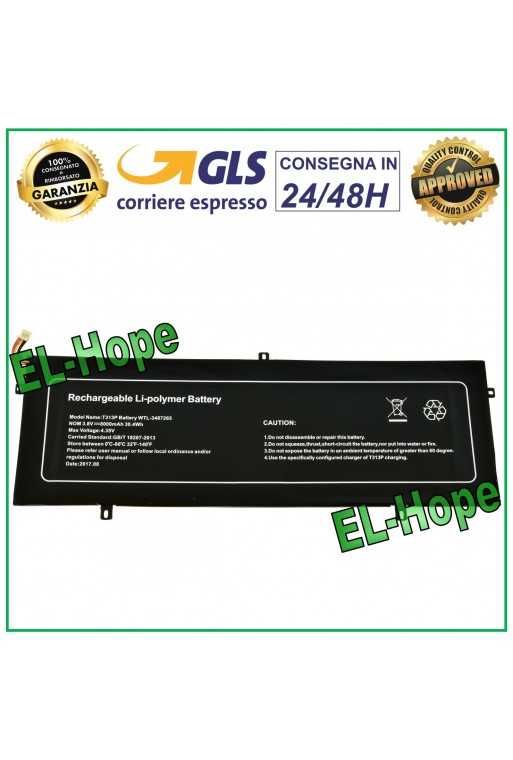 BATTERIA ORIGINALE MEDIACOM SMARTBOOK 130 M-SB130 8000 mAh WTL-3487265 T313P BATTERIA ORIGINALE MEDIACOM SMARTBOOK 130 M-SB130 8000 mAh WTL-3487265 T313P