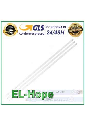 KIT 3 BARRE STRIP LED PER TV LG 32" REV0.9 A1 6916L-1204A / B1 6916L-1426A
