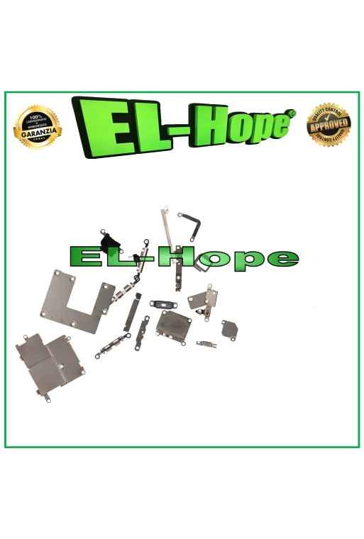 SET KIT COMPLETO SUPPORTI STAFFE SCHERMATURE INTERNE PER IPHONE 11 PRO SET KIT COMPLETO SUPPORTI STAFFE SCHERMATURE INTERNE PER IPHONE 11 PRO